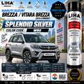 Maruti Suzuki Brezza / Vitara Brezza Splendid Silver Touch Up Spray Paint – OEM Color Match | LIHA Aerosols 500ml