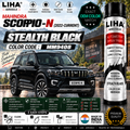 Mahindra Scorpio-N Stealth Black Touch Up Spray Paint – OEM Color Match | LIHA Aerosols 500ml