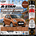 Maruti Suzuki A-Star Sunlight Copper Touch Up Spray Paint – OEM Color Match | LIHA Aerosols 500ml