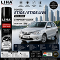 Toyota Etios / Etios Liva Symphony Silver Touch Up Spray Paint – OEM Color Match | LIHA Aerosols 500ml