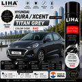 Hyundai Aura / Xcent Titan Grey Touch Up Spray Paint – OEM Color Match | LIHA Aerosols 500ml