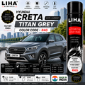 Hyundai Creta Titan Grey Touch Up Spray Paint – OEM Color Match | LIHA Aerosols 500ml