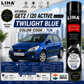 Hyundai Getz / i20 Active Twilight Blue Touch Up Spray Paint – OEM Color Match | LIHA Aerosols 500ml