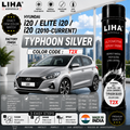 Hyundai i20 / Elite i20 / i20 Typhoon Silver Touch Up Spray Paint – OEM Color Match | LIHA Aerosols 500ml