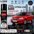 Toyota Etios / Etios Liva Vermilion Red Touch Up Spray Paint – OEM Color Match | LIHA Aerosols 500ml