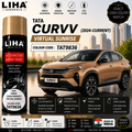 Tata Curvv Virtual Sunrise Touch Up Spray Paint – OEM Color Match | LIHA Aerosols 500ml