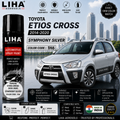 Toyota Etios Cross Symphony Silver Touch Up Spray Paint – OEM Color Match | LIHA Aerosols 500ml