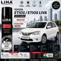 Toyota Etios / Etios Liva White Touch Up Spray Paint – OEM Color Match | LIHA Aerosols 500ml
