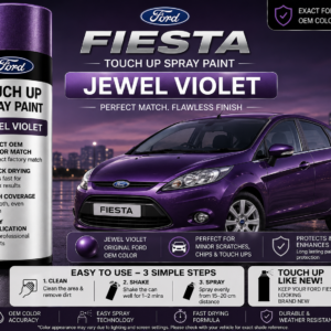 Ford Fiesta Jewel Violet Touch Up Spray Paint – OEM Color Match | LIHA Aerosols 500ml